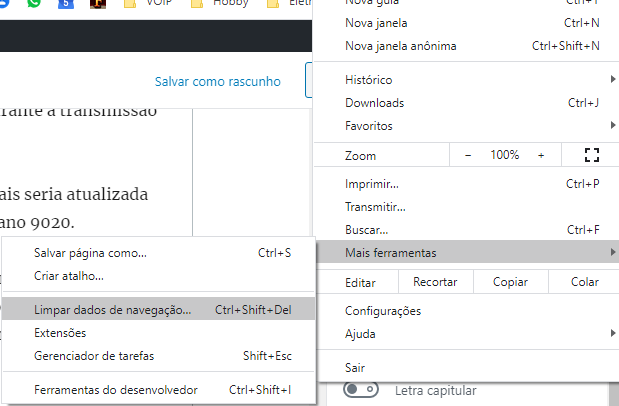 Cache: Como limpar o cache do seu computador.